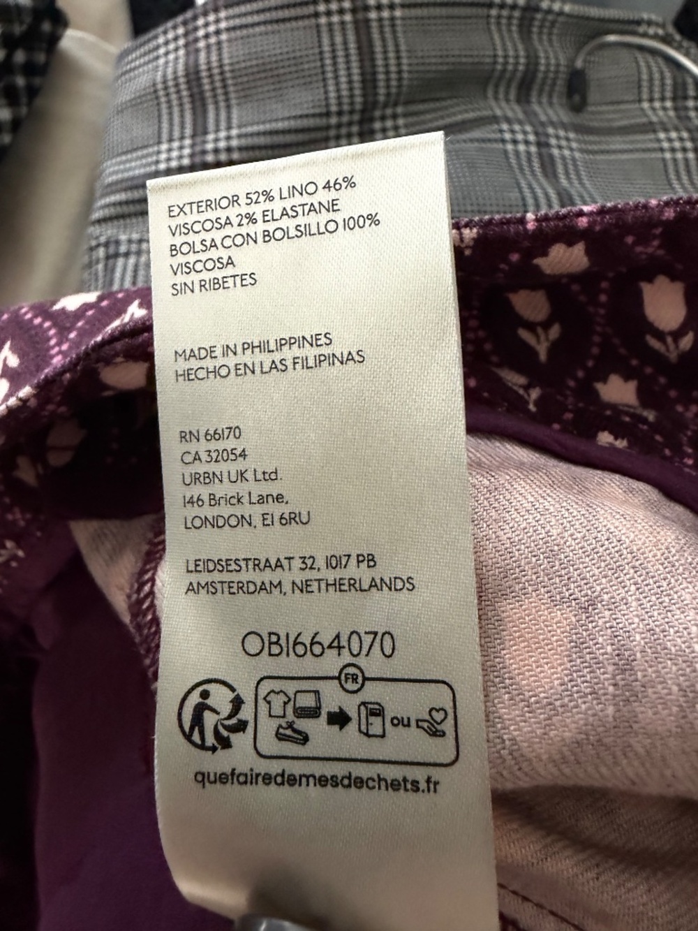 Anthropologie Maeve "the Naomi" floral print Pant NWT sz 10 - Picture 6 of 6